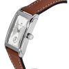Hamilton American Classic Ardmore Leather Strap Silver Dial Quartz H11221550 Unisex Watch