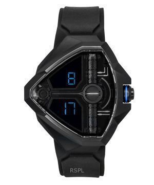 Hamilton Ventura Edge Dune Limited Edition Rubber Strap Black Dial Quartz H24624330 100M Mens Watch