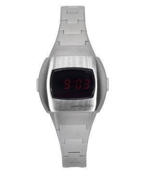Hamilton American Classic PSR 74 Digital Stainless Steel Quartz H52304130 100M Men's Watch