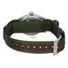 Hamilton Khaki Field Textile Strap White Dial Quartz H69301910 Unisex Watch