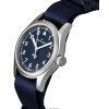 Hamilton Khaki Field Textile Strap Blue Dial Quartz H69301940 Unisex Watch