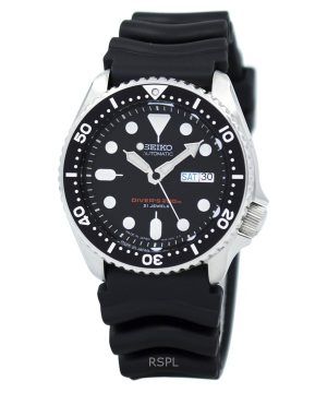 Refurbished Seiko Black Dial Automatic Divers SKX007J1 200M Mens Watch