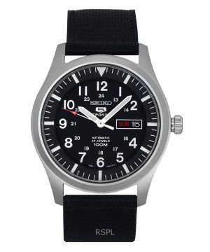 Refurbished Seiko 5 Sports Black Dial Automatic SNZG15K1 Mens Watch