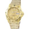 Refurbished Seiko 5 Sports Gold Dial Automatic SNZB26J1 Mens Watch