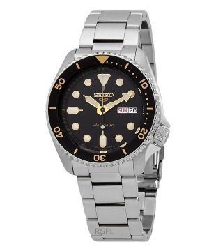 Refurbished Seiko 5 Sports Black Dial Automatic SRPD57K1 100M Mens Watch