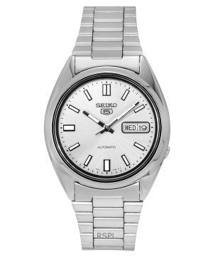 Refurbished Seiko 5 Silver Dial Automatic SNXS73K1 Mens Watch