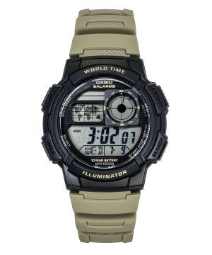 Casio Standard Digital Resin Strap Quartz AE-1000W-5AV 100M Men's Watch