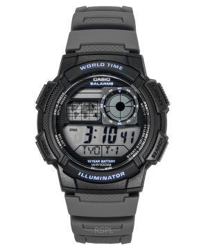 Casio Standard Digital Resin Strap Quartz AE-1000W-8AV 100M Men's Watch