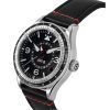 AVI-8 Flyboy Airmaster GMT Leather Strap Engine Black Dial Automatic AV-4128-01 Men's Watch