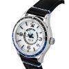 AVI-8 Flyboy Airmaster GMT Leather Strap White Dial Automatic AV-4128-02 Men's Watch