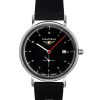Bauhaus Classic Leather Strap Black Dial Quartz 21302 Men's Watch
