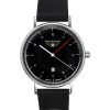 Bauhaus Classic Leather Strap Black Dial Quartz 21402 Men's Watch