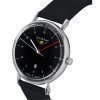 Bauhaus Classic Leather Strap Black Dial Quartz 21402 Men's Watch