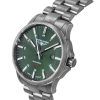 Bauhaus Aviation Titanium Dark Green Dial Automatic 2864M4 100M Men's Watch