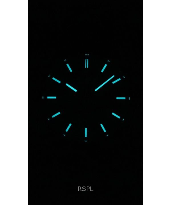 Bauhaus Aviation Chronograph Titanium Green Dial Quartz 2880M4 100M Men's Watch