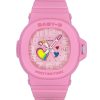 Casio Baby-G Analog Playful Hearts Series Pink Dial Quartz BGA-10-4A 100M Women's Watch
