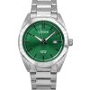 Citizen Stainless Steel Green Dial Quartz BI5110-54X Men's Watch