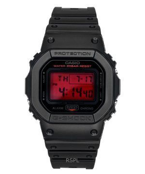 Casio Origin Digital Resin Strap Quartz DW-5600BBR-1 200M Men's Watch