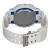 Casio G-Shock Analog Digital Resin Strap White Dial Quartz GA-110HDS-7A 200M Men's Watch