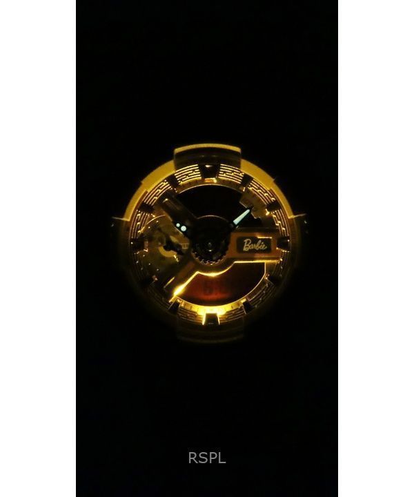 Casio G-Shock Analog Digital Barbie Collaboration Bio-Based Resin Pink Dial Quartz GMA-S110BE-4A 200M Women's Watch