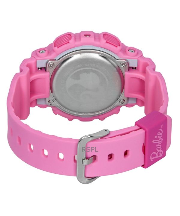 Casio G-Shock Analog Digital Barbie Collaboration Bio-Based Resin Pink Dial Quartz GMA-S110BE-4A 200M Women's Watch