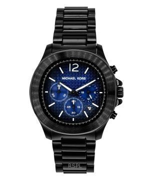 Michael Kors Oversized Sage Chronograph Stainless Steel Blue Dial Quartz MK9193 Men's Watch