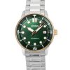 Citizen Stainless Steel Green Dial Automatic NJ0196-80X 100M Men's Watch
