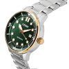 Citizen Stainless Steel Green Dial Automatic NJ0196-80X 100M Men's Watch