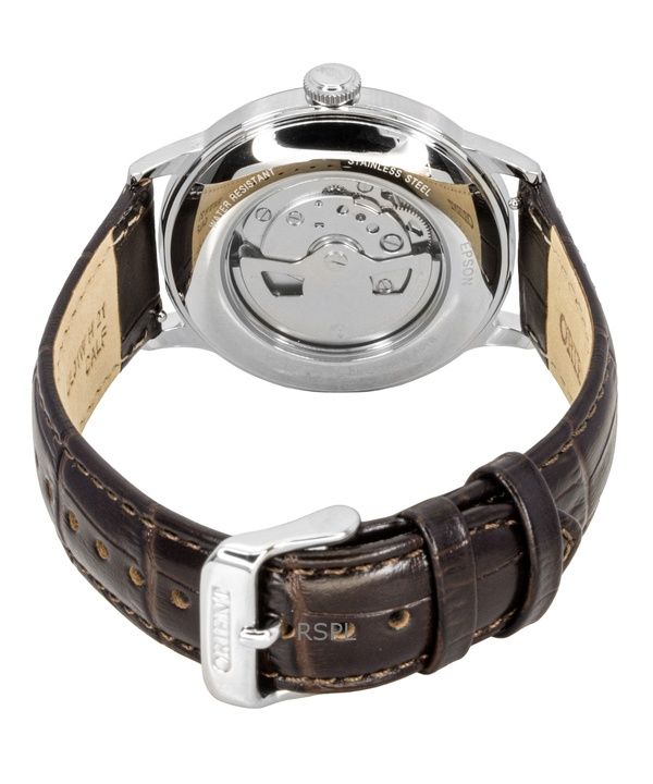 Orient Classic Leather Strap Green Dial Automatic RA-AC0023E Men's Watch