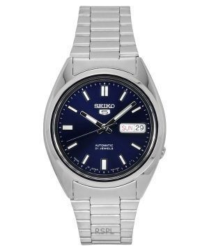 Refurbished Seiko 5 Blue Dial Automatic 21 Jewels SNXS77J1 Men's Watch