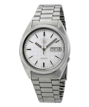 Refurbished Seiko 5 White Dial Automatic SNXF05K1 Men's Watch