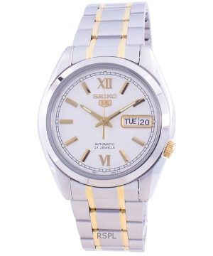 Refurbished Seiko 5 White Dial Automatic SNKL57K1 Men's Watch