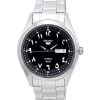 Refurbished Seiko 5 Stainless Steel Black Arabic Dial Automatic SNKP21J1 Men's Watch