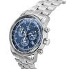 Zeppelin 100 Jahre Chronograph Stainless Steel Blue Dial Quartz 7680MB3 Men's Watch