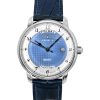 Zeppelin Friedrichshafen Blue Leather Strap Blue Dial Automatic 85623 Men's Watch