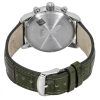 Zeppelin LZ 14 Marine Chronograph Leather Strap Green Dial Quartz 88884 Men's Watch