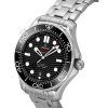 Omega Seamaster Stainless Steel Black Dial Automatic Diver's 210.30.42.20.01.001 300M Men's Watch