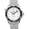 Omega Seamaster Stainless Steel White Dial Automatic Diver's 210.30.42.20.04.001 300M Men's Watch