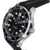 Omega Seamaster Rubber Strap Black Dial Automatic Diver's 210.32.42.20.01.001 300M Men's Watch