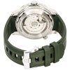 Omega Seamaster Rubber Strap Green Dial Automatic Diver's 210.32.42.20.10.001 300M Men's Watch