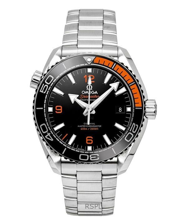 Omega Seamaster Planet Ocean Stainless Steel Black Dial Automatic Diver's 215.30.44.21.01 Omega Seamaster Planet Ocean Stainless Steel Black Dial Automatic Diver's 215.30.44.21.01.002 600M Men's Watch