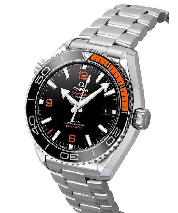 Omega Seamaster Planet Ocean Stainless Steel Black Dial Automatic Diver's 215.30.44.21.01 Omega Seamaster Planet Ocean Stainless Steel Black Dial Automatic Diver's 215.30.44.21.01.002 600M Men's Watch