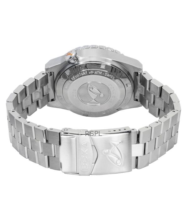 Doxa SUB 600T Professional Orange Dial Automatic Diver's 862.10.351 Doxa SUB 600T Professional Orange Dial Automatic Diver's 862.10.351.10 600M Men's Watch With Extra Straps