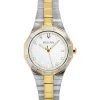 Bulova Prestige Stainless Steel Mother Of Pearl Dial Quartz 98P234 100M Women's Watch
