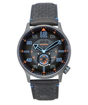 AVI-8 Hawker Typhoon Baldwin Iron Blue Leather Strap Grey Dial Automatic AV-4119-03 Men's Watch