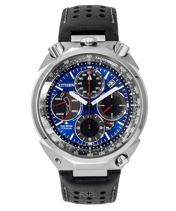Citizen Promaster Tsuno Chronograph Racer Limited Edition Blue Dial Eco- Drive Diver's AV0088-01L 200M Men's Watch