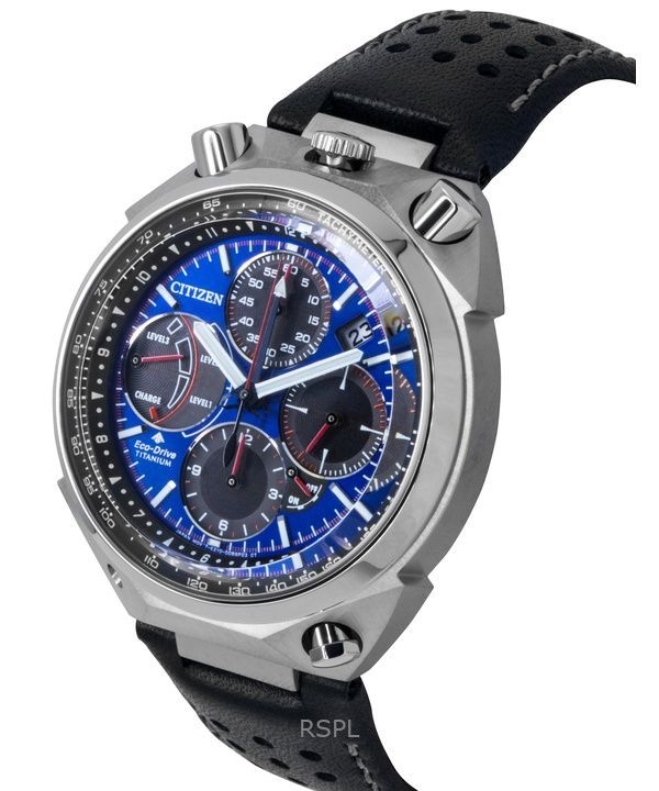 Citizen Promaster Tsuno Chronograph Racer Limited Edition Blue Dial Eco- Drive Diver's AV0088-01L 200M Men's Watch 3 Citizen Promaster Tsuno Chronograph Racer Limited Edition Blue Dial Eco- Drive Diver's AV0088-01L 200M Men's Watch