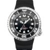 Citizen Promaster Rubber Strap Black Dial Eco-Drive Diver's BN1024-01E 300M Men's Watch