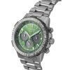Citizen Promaster Sky Chronograph Stainless Steel Green Dial Eco-Drive Diver's CA4664-60W 200M Men's Watch