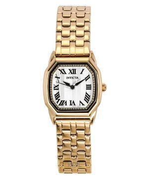 Invicta Wildflower Rose Gold Tone Stainless Steel Silver Dial Quartz 48960 Women's Watch